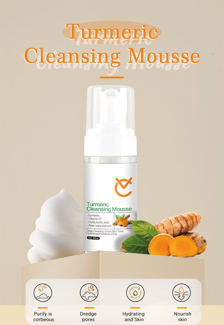 Turmeric Bubble Cleansing Mousse