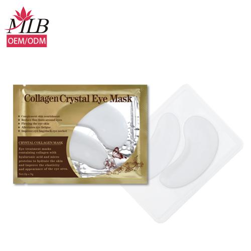 White collagen eye gel mask