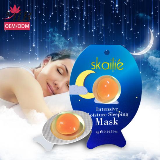 egg gel cream facial mask