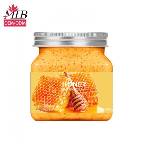 body scrub honey