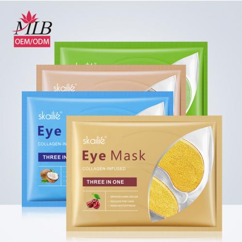 Masque pour les yeux au collagène végétal naturel