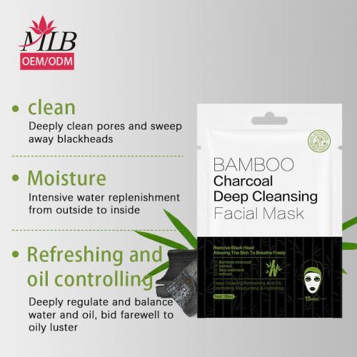 Masque Noir Nettoyant au Charbon de Bambou