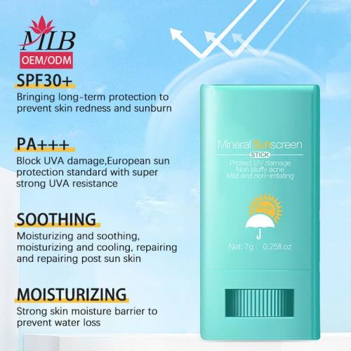 Bâton de protection solaire d'ODM d'OEM SPF 30