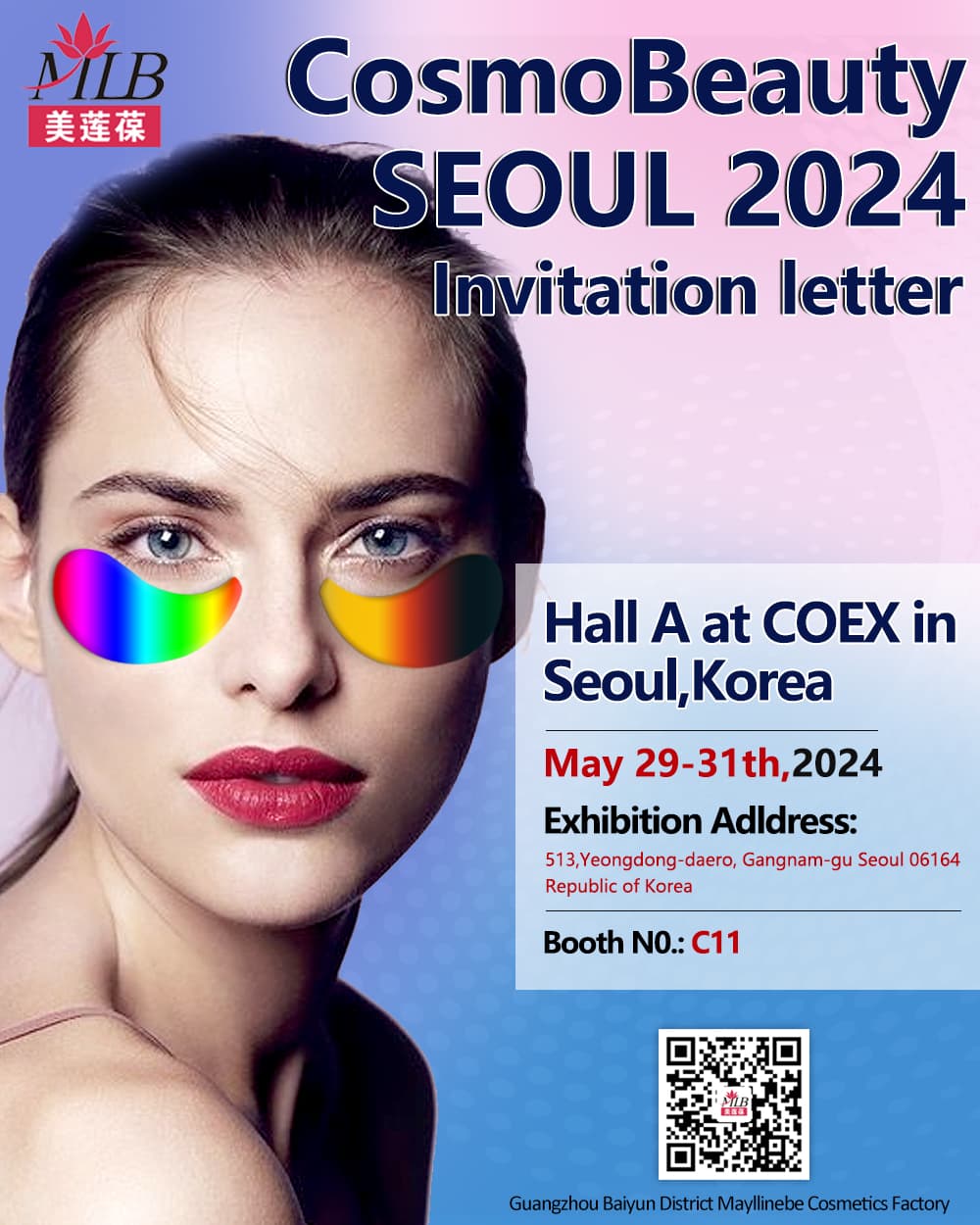 Mayllinebe participe au Cosmo Beauty SEOUL 2024